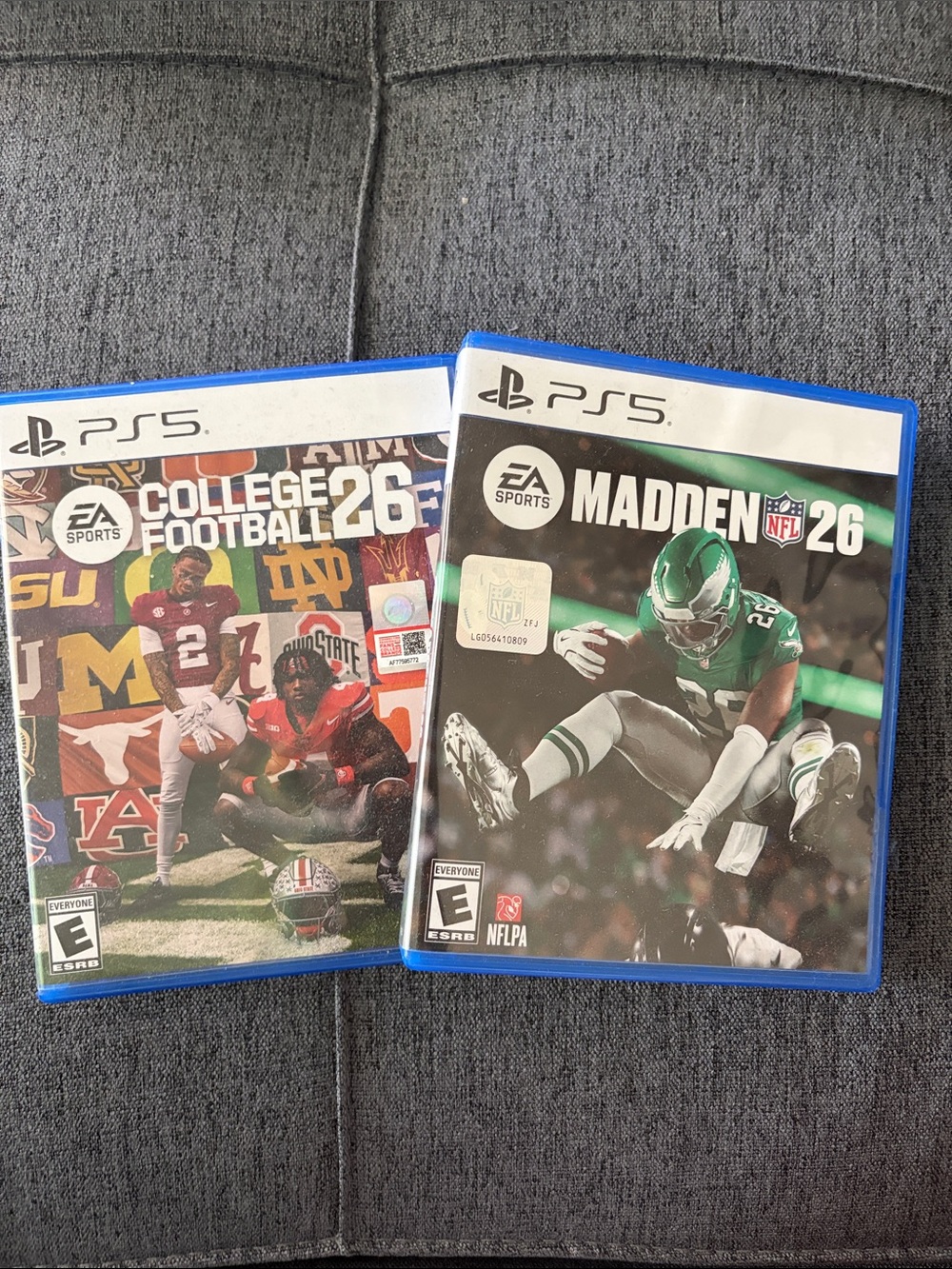 Bundle - College Football 26 + Madden NFL 26 – PS5